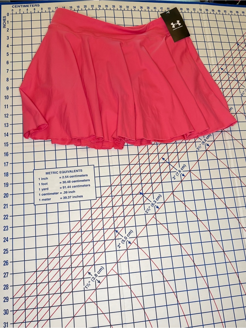 Under Armour Hot Pink Circle Skirt